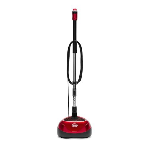 Ewbank EP170 Complete Cleaner, Washer, Scrubber, Scourer, and Polisher, Interchangeable Brushes and Pads Multi-Use Floor Machine, 2200 rpm, Lightweight, Red, 8 Pound