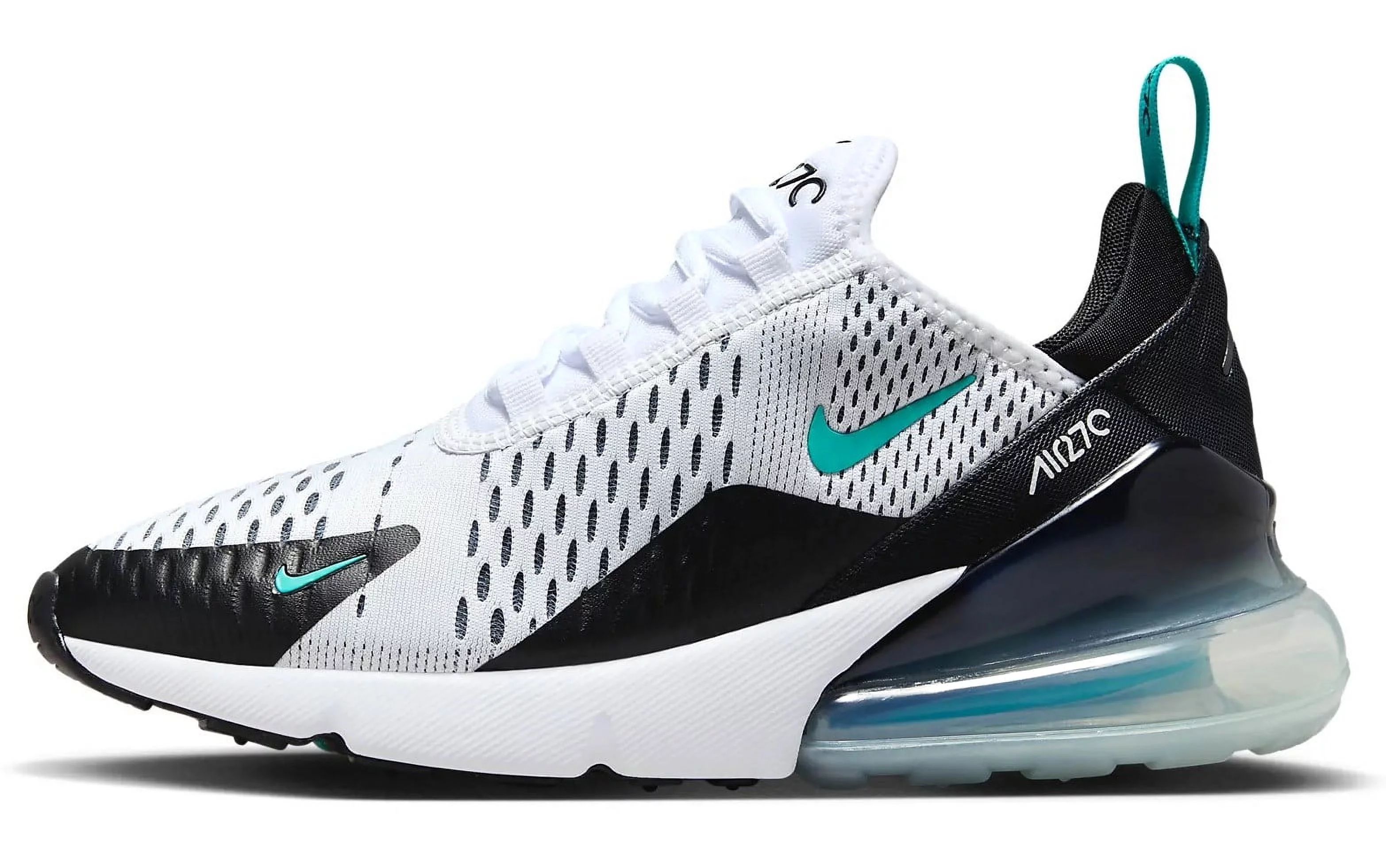 Women's Nike Air Max 270 White/Dusty Cactus-Black (AH6789 115) - 6.5
