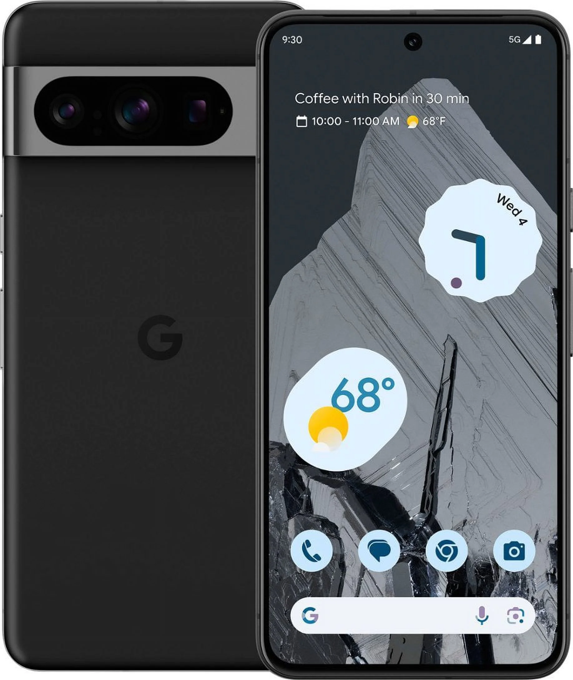 Restored Google Pixel 8 Pro 256GB - T-Mobile - Obsidian Refurbished Like New