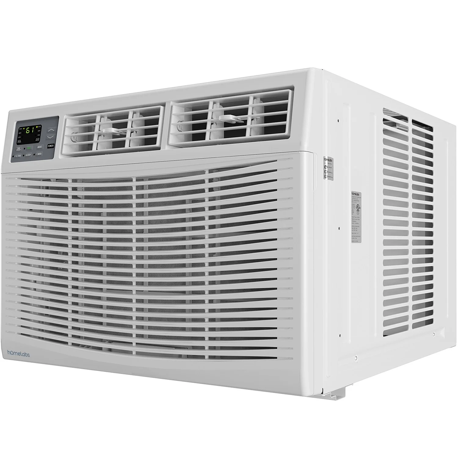hOmeLabs Window Air Conditioner 15000 BTU - Energy Efficieint, Digital Thermostat, Remote Control - Ideal for Rooms up to 700 Sq. Ft.