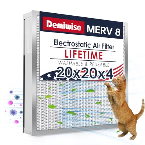 Demiwise Washable Aluminum Electrostatic Air Filter