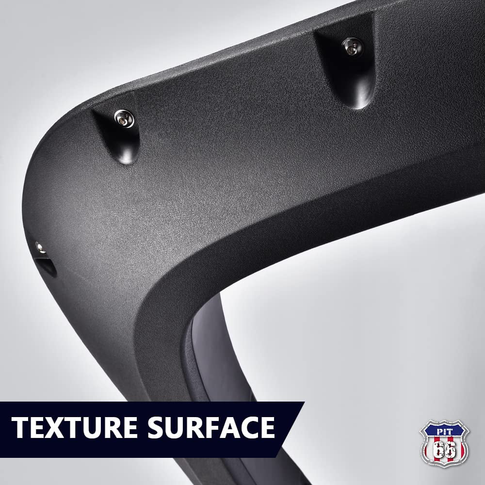 PIT66 Fit For Chevy Silverado GMC Sierra 1999-06 Wheel Cover Protector Fender Flares 4Pcs