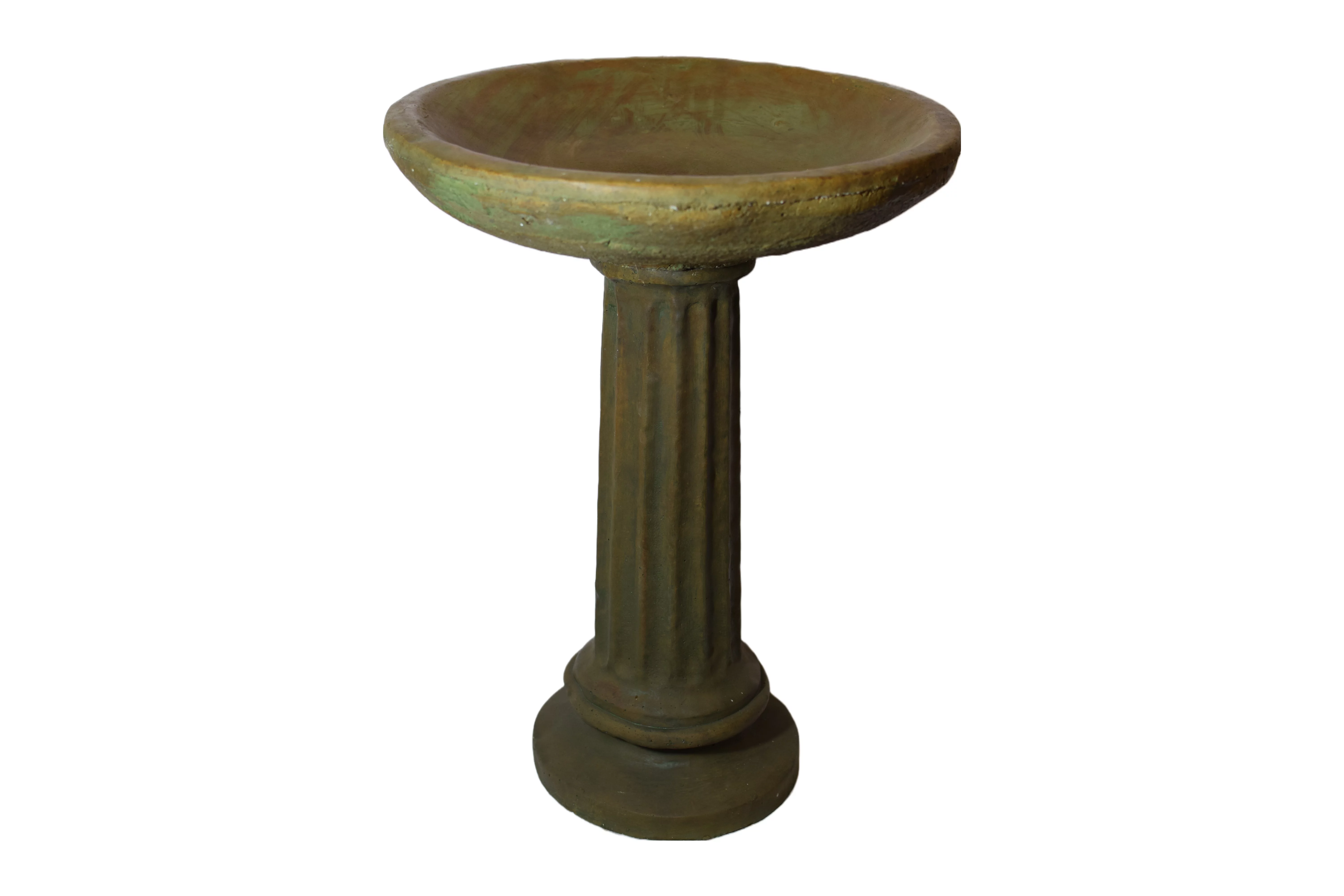 Solid Rock Stoneworks Collanade Birdbath- 26