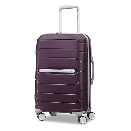 Samsonite Freeform 21-Inch Hardside Carry-On Luggage with Spinner Wheels - Hardshell Carry-On Suitcase - TSA, Airline-Approved - Expandable Hard Shell, Smooth Rolling Wheels for Lightweight Travel