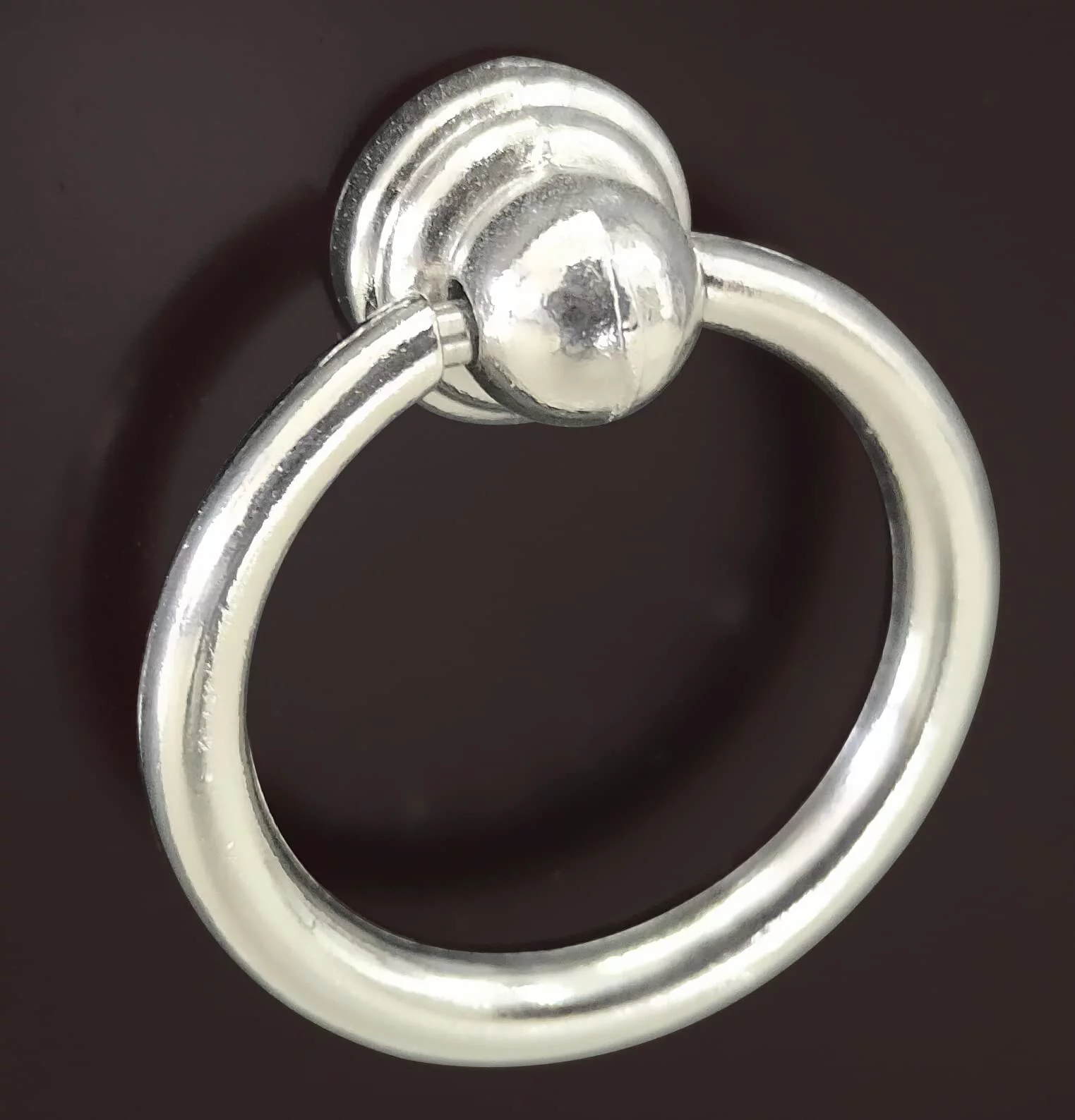 Kings Brand Furniture Wood Curio Display Storage Cabinet with 2 Glass Shelves & 2 Drawers (Cherry)