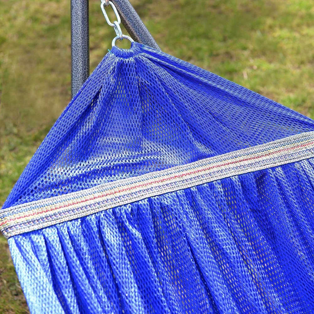 Quality Home EZ Daze Hammock with Stand-NAVY