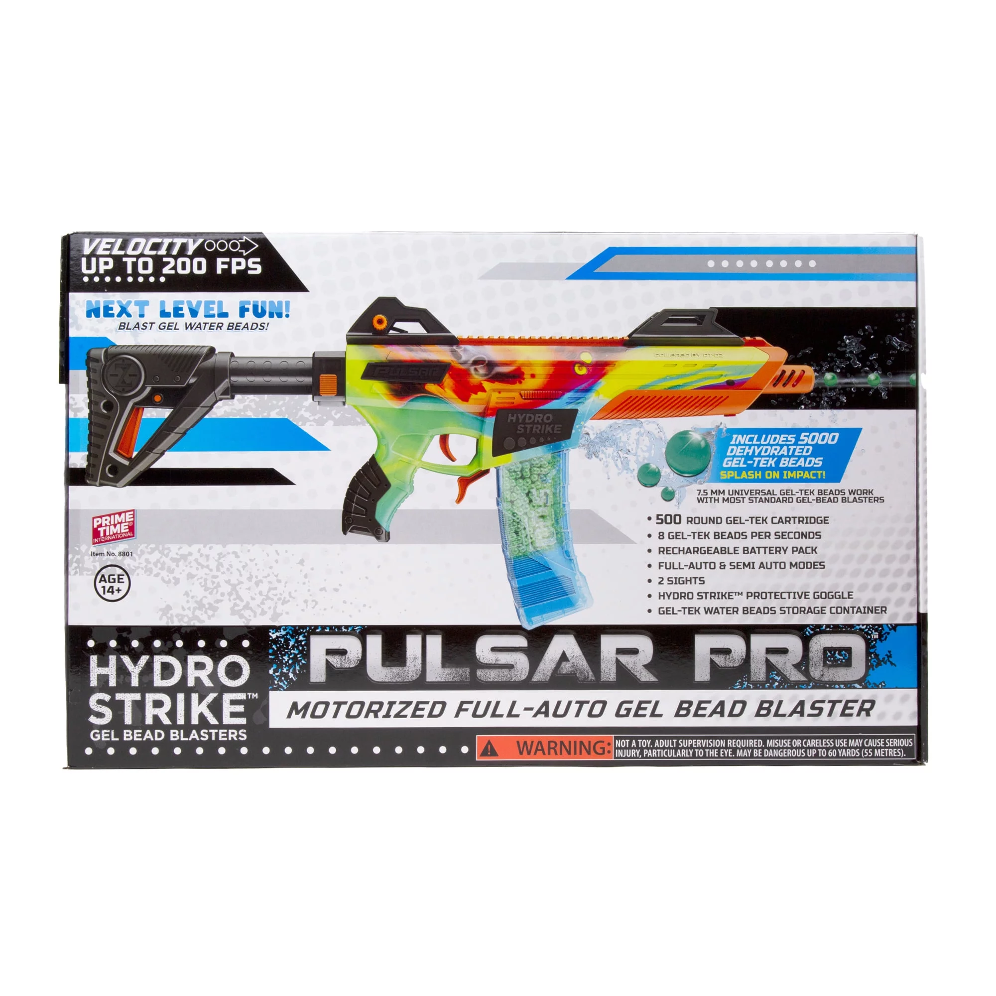 Hydro Strike Pulsar Pro Battery Gel Bead Blaster with 5000 Water Beads
