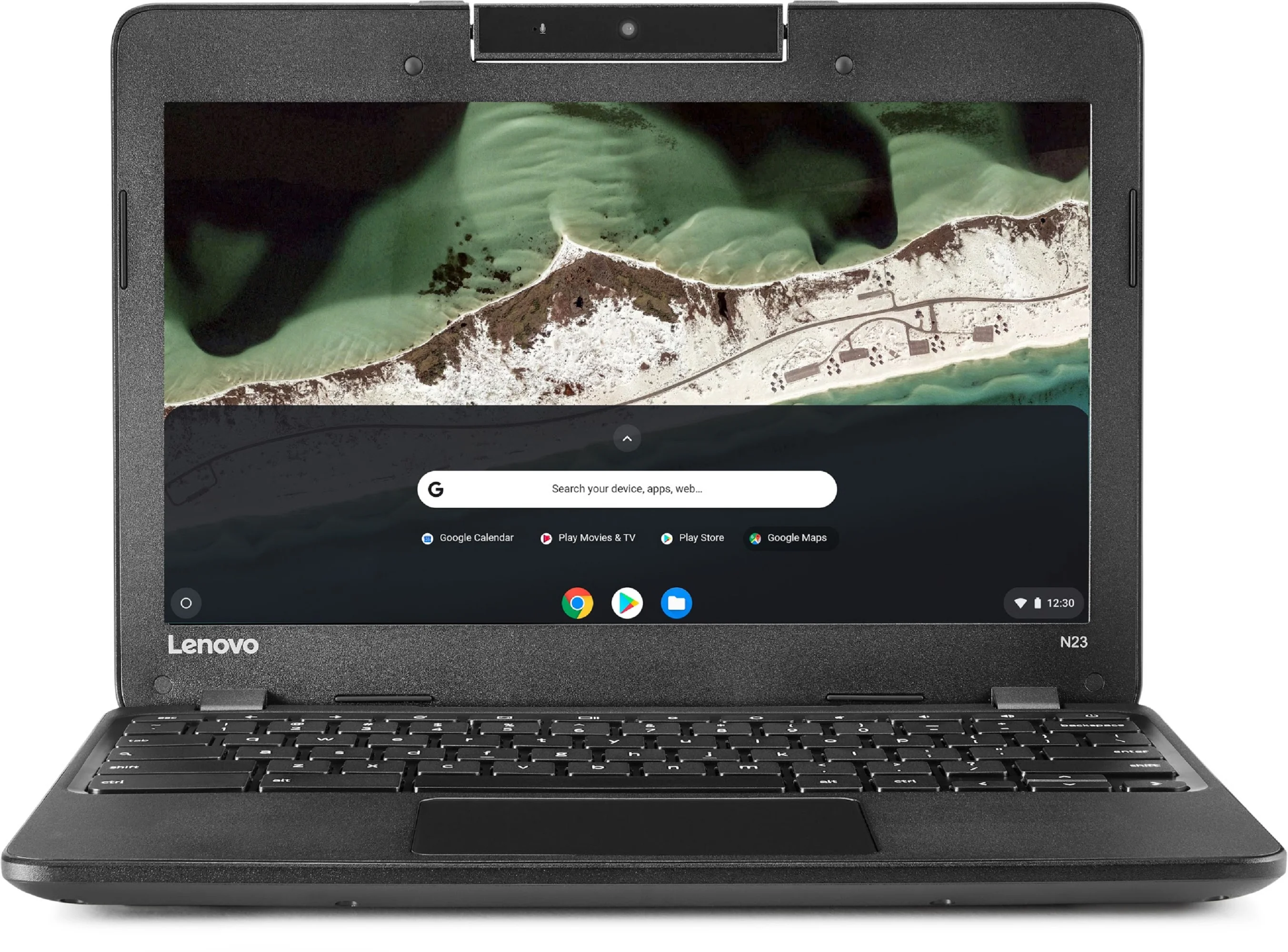 Restored LENOVO Chromebook N23 Laptop Computer, 1.60 GHz Intel Celeron, 4GB DDR3 RAM, 16GB SSD Hard Drive, Chrome, 11