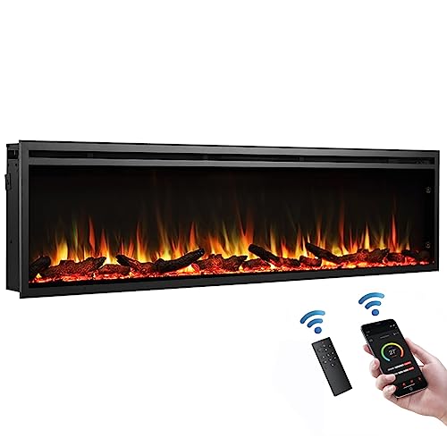 LegendFlame Austin in Wall Recessed & Wall Mounted Electric Fireplace