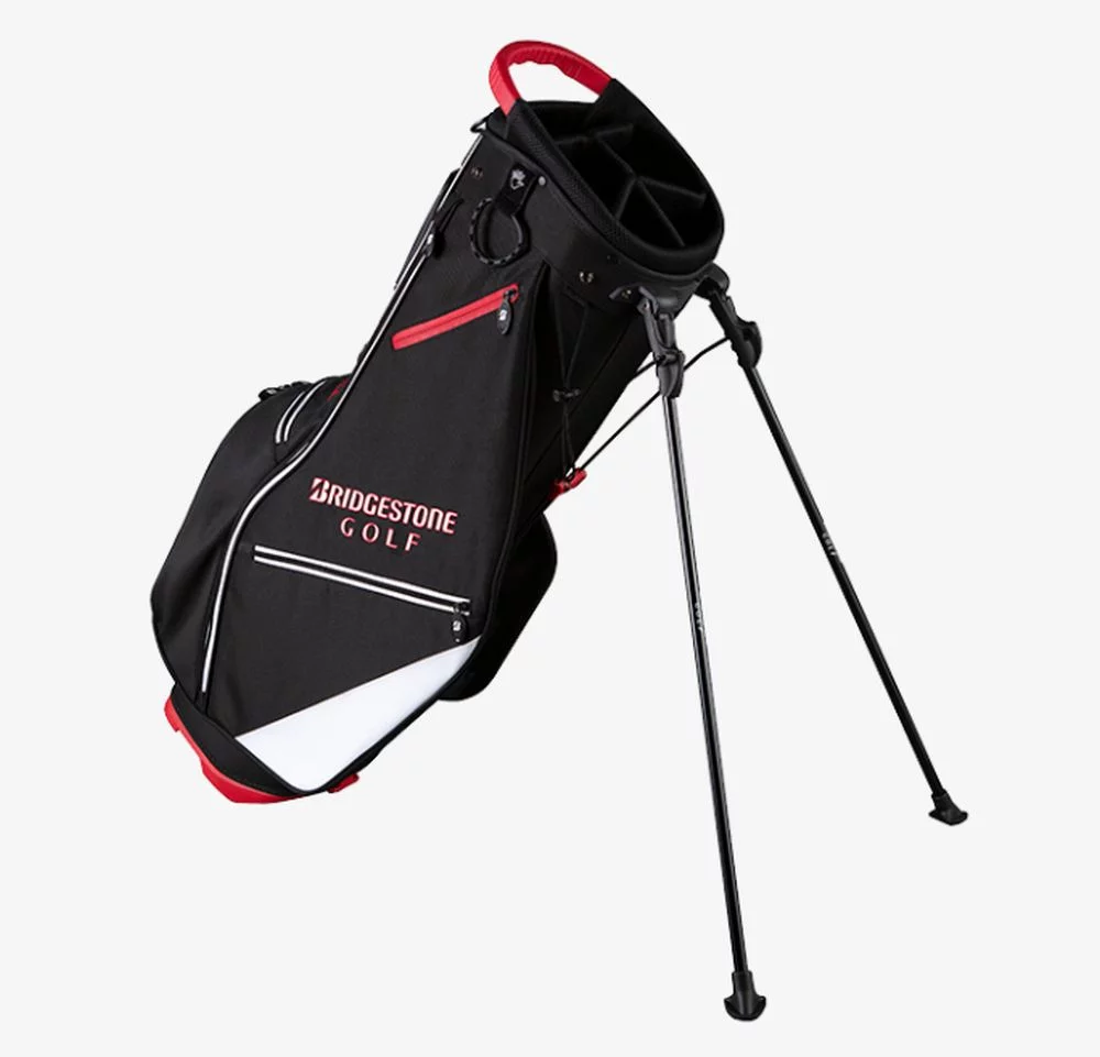 Bridgestone 2020 Lightweight 5-Way Stand Golf Bag Black