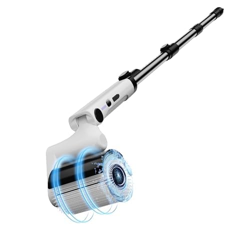 Cordless Electric Scrubber Brush - Power Scrubber for Bathroom, Kitchen, Car Wash, Multi-Surface Cleaning with 3 Replaceable Brush Heads