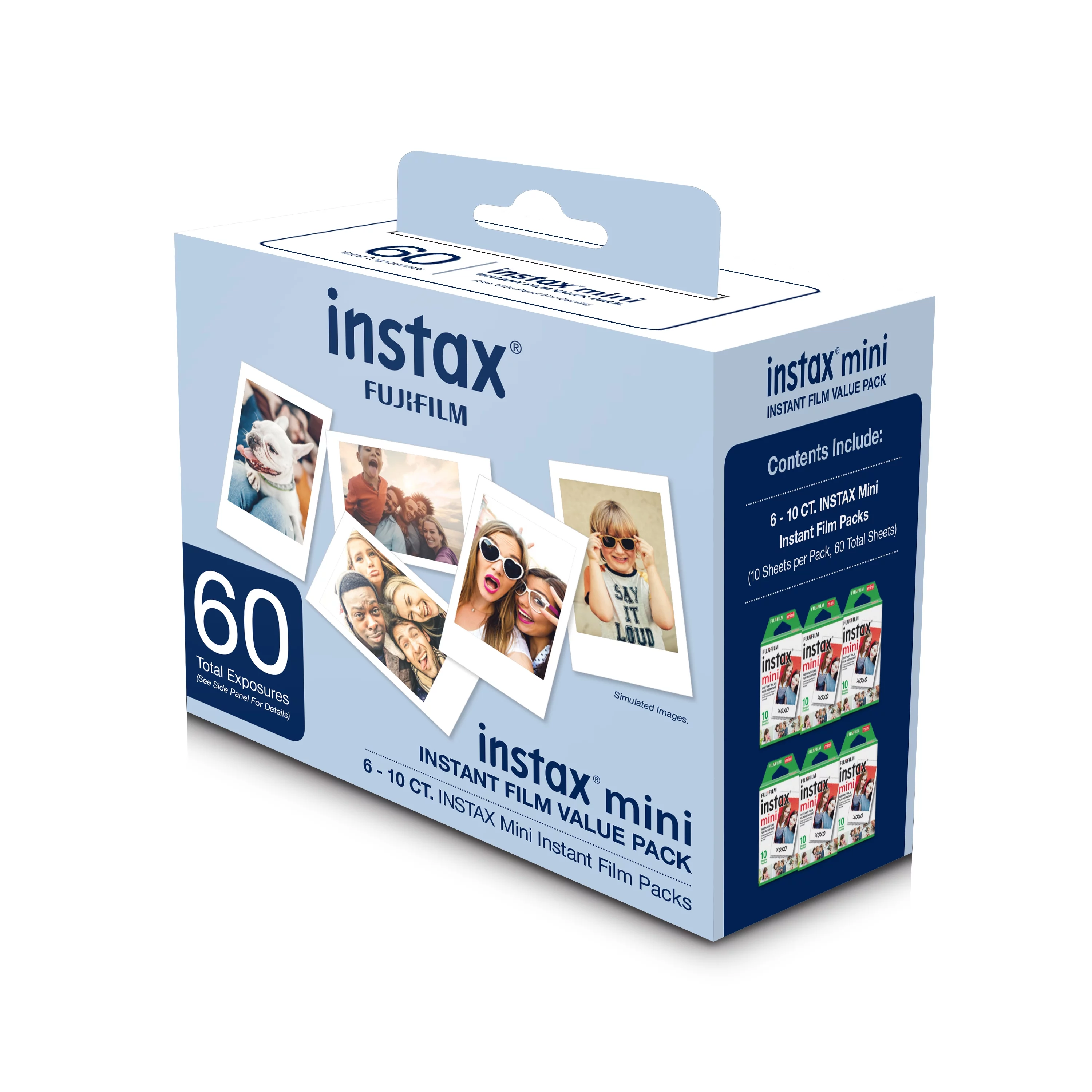 Fuji Photo Instax Mini Instant Film, 60 Exposures