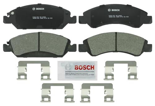 BOSCH BC1363 QuietCast Premium Ceramic Disc Brake Pad Set - Compatible with Select Cadillac Escalade, XTS; Chevrolet Avalanche, Silverado, Suburban, Tahoe; GMC Savana, Sierra, Yukon XL + More; FRONT