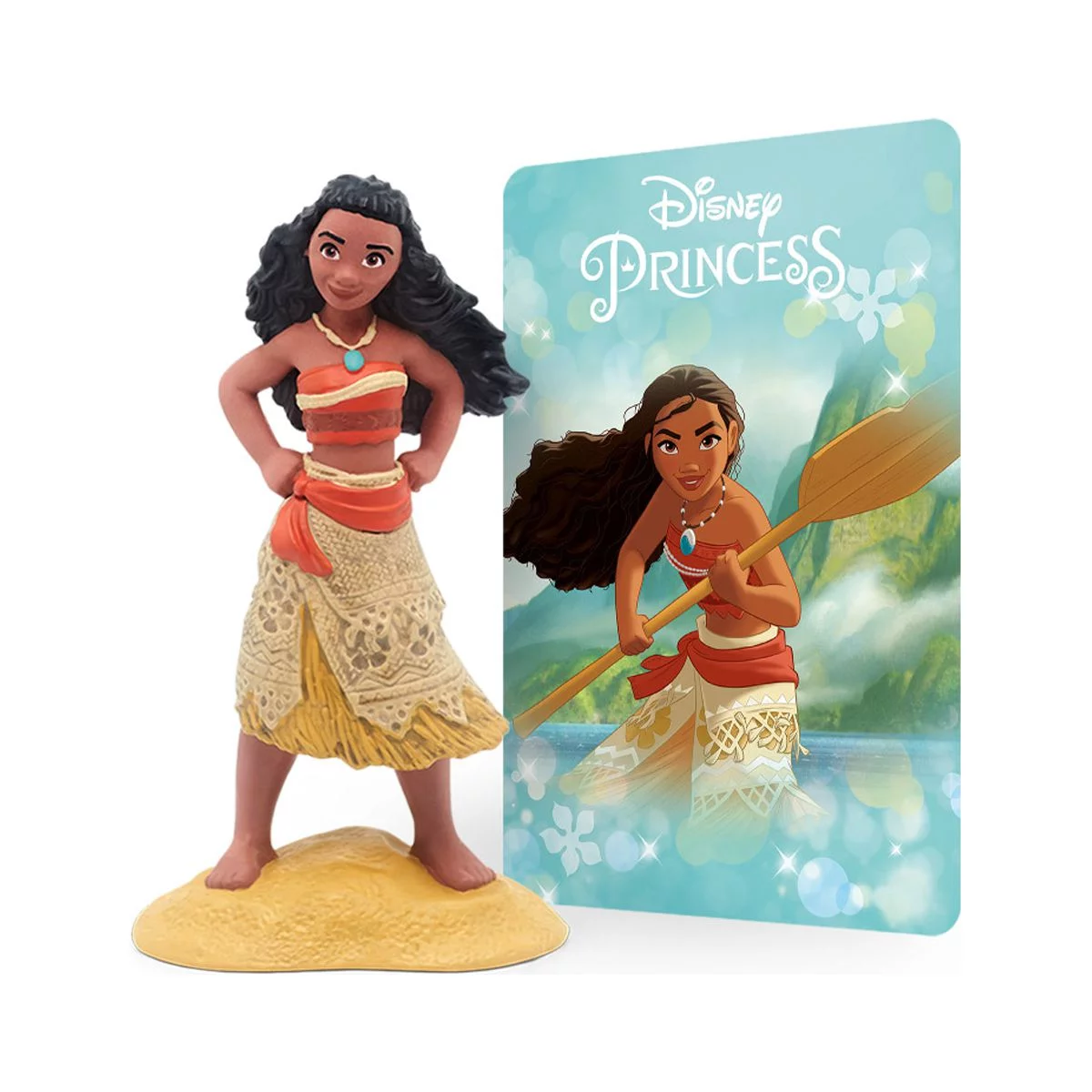 Tonies Disney Toniebox Audio Player Starter Set with Moana, Pink, Weight: 3 lbs