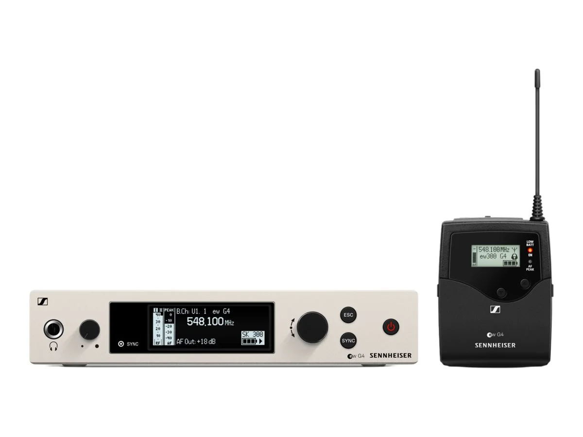 Sennheiser evolution wireless G4 ew 300 G4-Base SK-RC-Aw+ - Bodypack Base Set - wireless audio delivery system