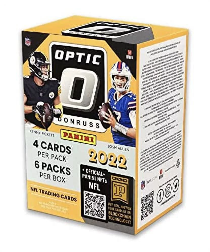 2022 Donruss Optic Football Trading Card Blaster Box