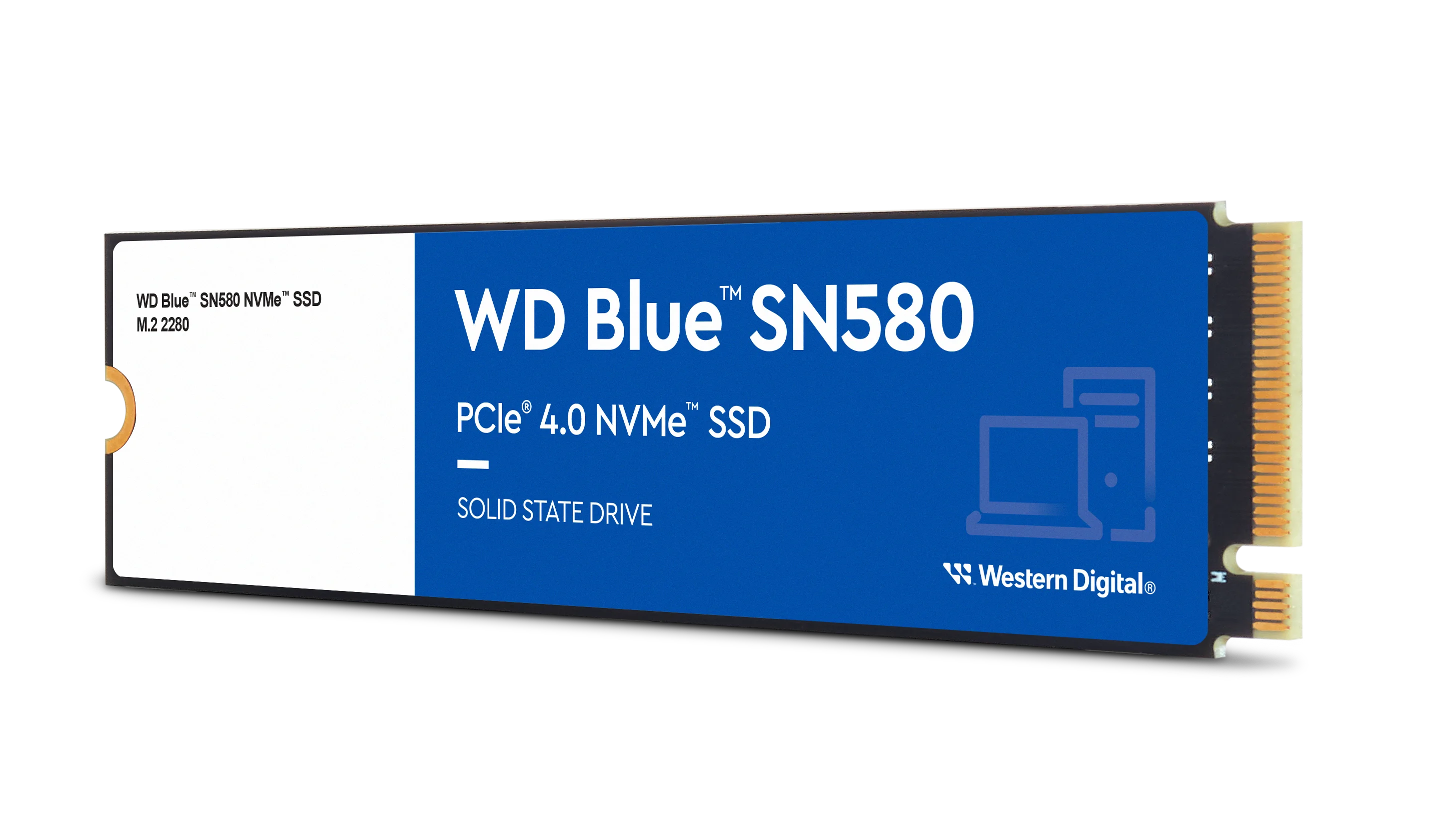 WD Blue 1TB SN580 NVMe Internal SSD - WDBWMY0010BBL-WRWM