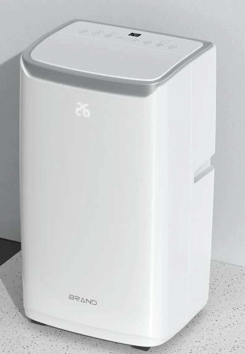 14000 BTU Portable Air Conditioner - Easy to Move AC Unit for Rooms up to 450 Sq Ft - with Powerful Cooling Fan, Reusable Filter, Auto Shut Off