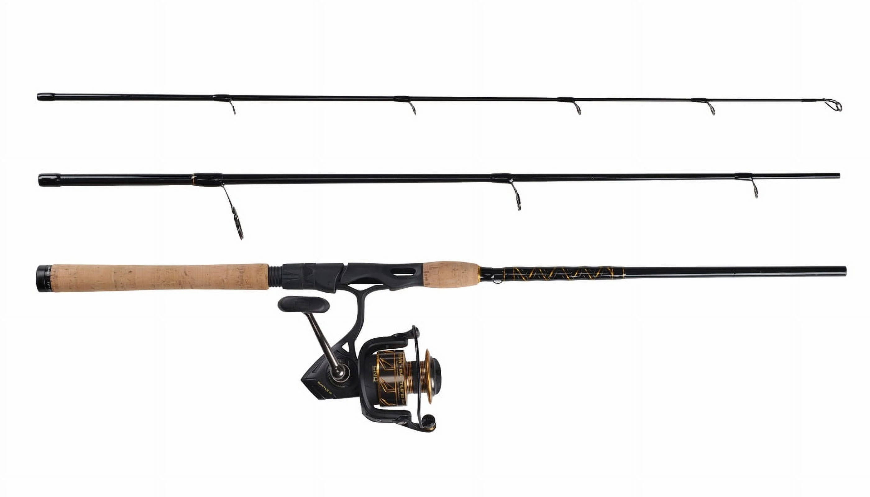 PENN 7’ Battle III Fishing Rod and Reel Spinning Combo