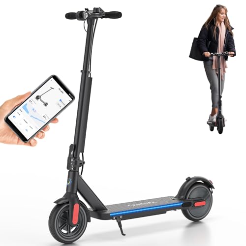 Caroma Electric Scooter, 350W/500W/750W Powerful Motor, 20/25/30 Miles Long Range, 20/25 Mph Top Speed, 9