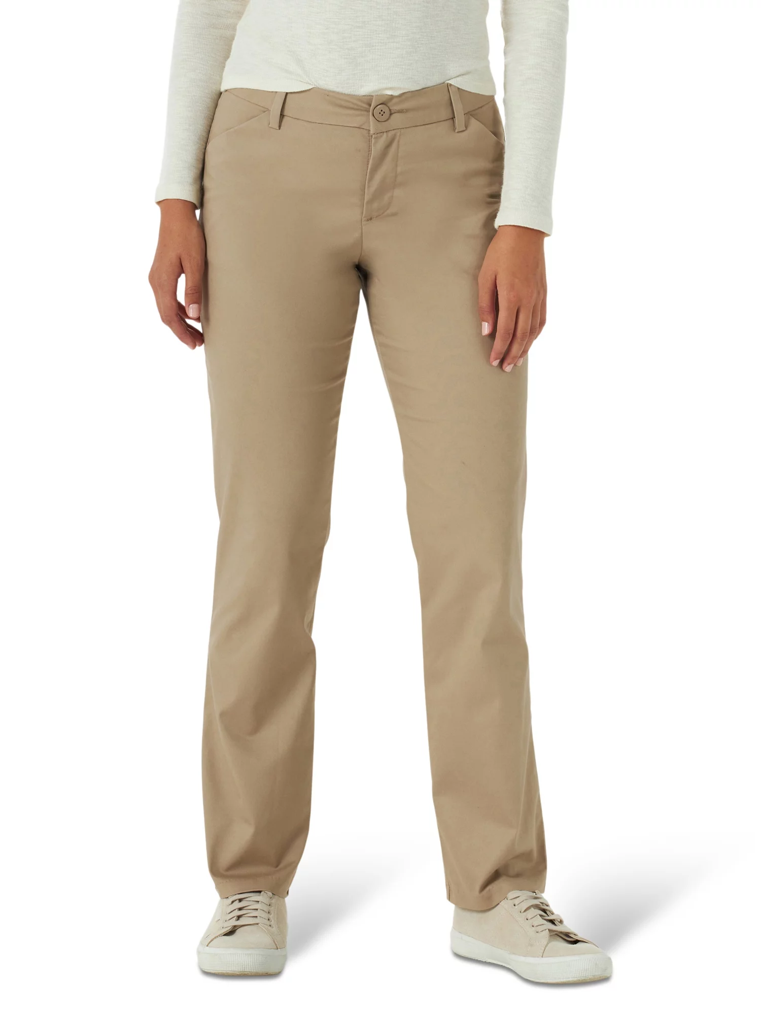 Lee Women’s Straight Leg Wrinkle Resist Stretch Pant