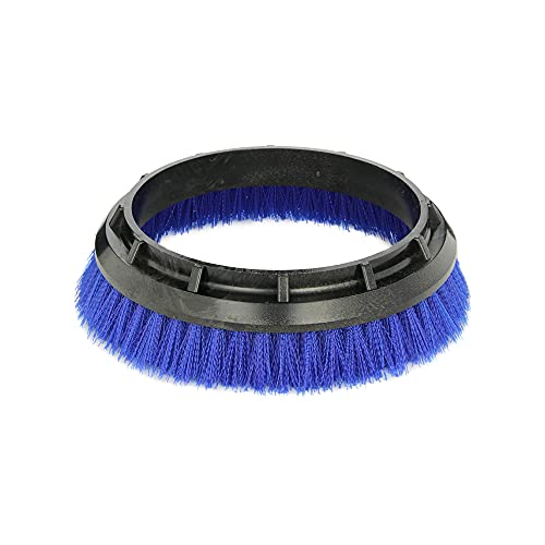 Oreck - 237.058 Commercial 237058 Crimped Polypropylene Scrub Orbiter Brush, 10.5” bristle to bristle outer dimensions, Blue, For ORB550MC Orbiter Floor Machine