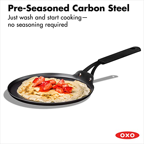 OXO Pre-Seasoned Carbon Steel Induction Safe