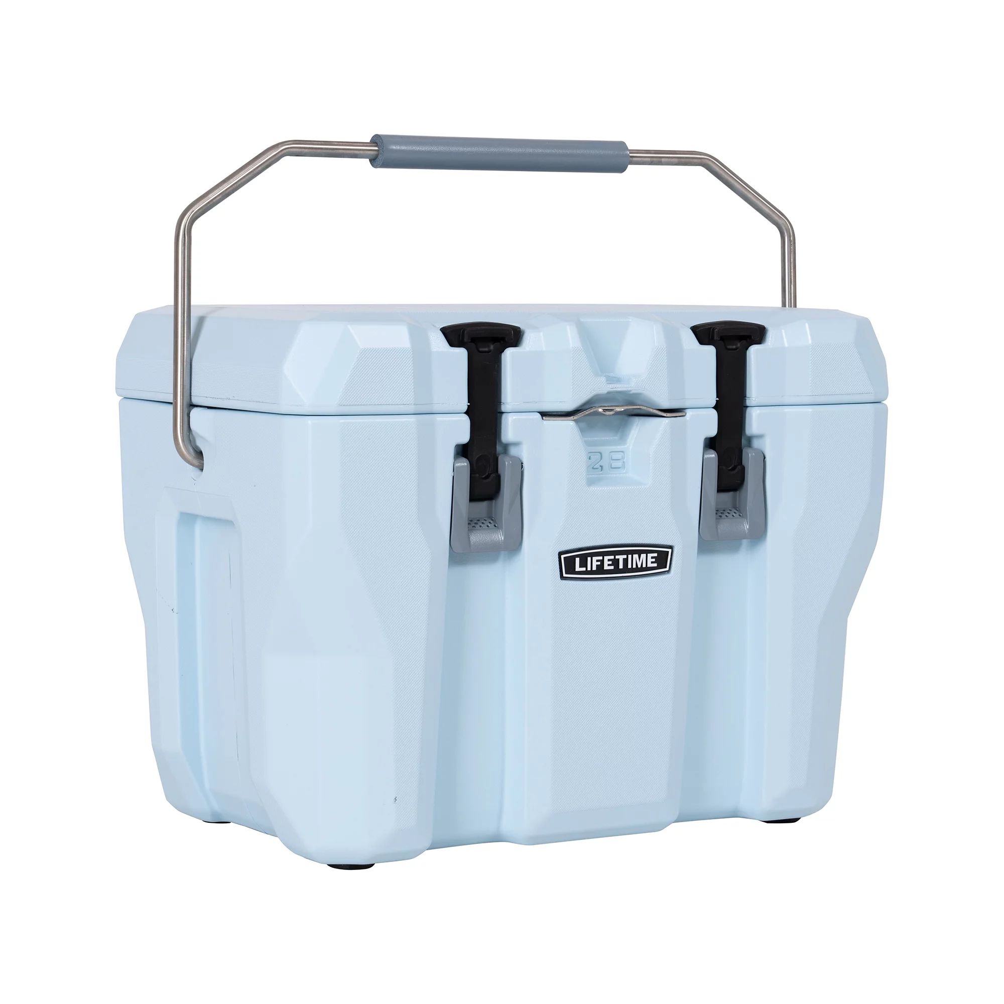Lifetime 28 Quart High Performance Polyethylene Cooler, Sky Blue (91020)