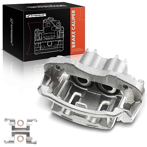 A-Premium Disc Brake Caliper Assembly with Bracket Compatible with Ford Models - Excursion 2000-2005, F-250 F-350 Super Duty 2000-2004 - Rear Side