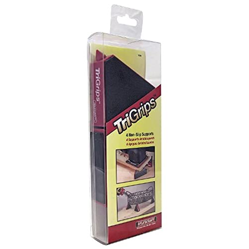 Milescraft 1600 TriGrips - Triangle Cookie Work Grippers, for Woodworking, Painting, Raising and Leveling 4-pack