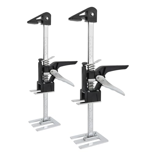 Labor Saving Arm Lift15.5IN 2Pcs, 2024 Arm Tool Lifter, Multifunctional Height Adjustment Lifting Furniture, Cabinets, Door Panel, Windows, Drywall Lifts Bearing 350LBS Raised to 9.5IN