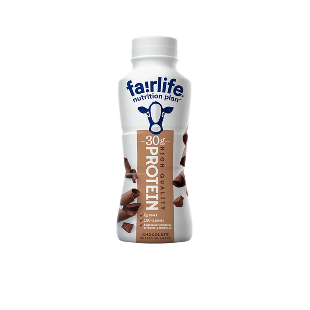 6 Chocolate + 6 Vanilla Fairlife Nutrition Plan High Protein Shakes