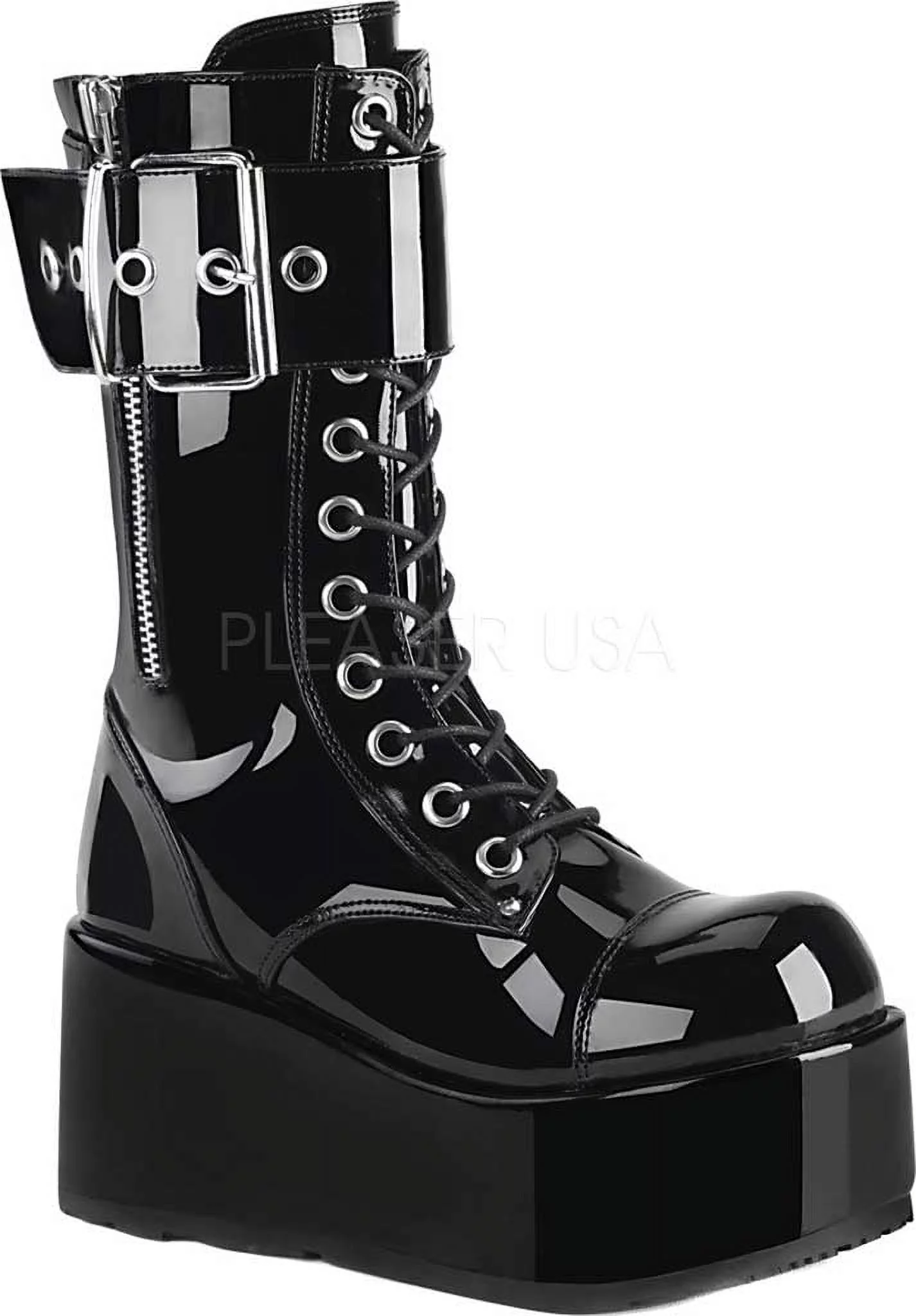 Men's Demonia Petrol 150 Platform Mid-Calf Boot