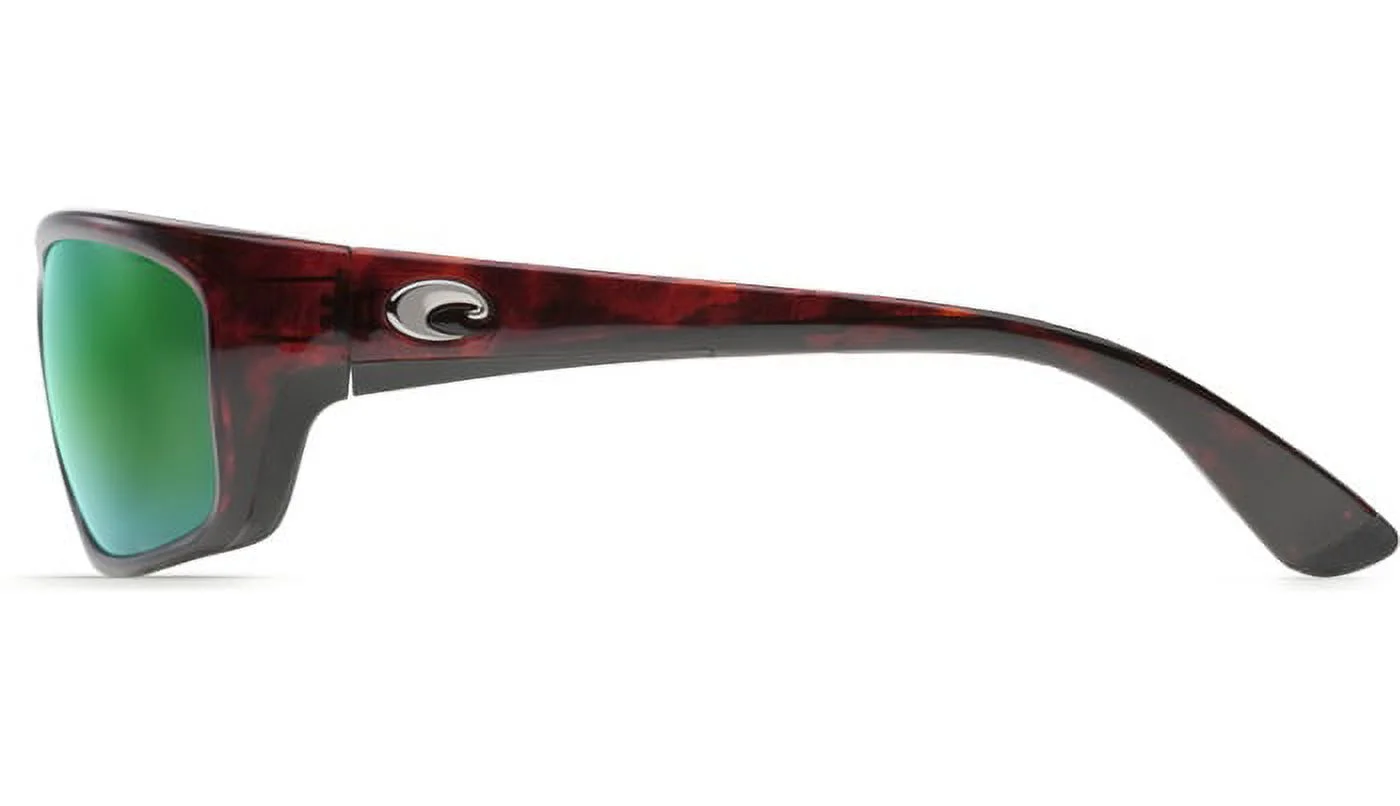 Costa Del Mar JOSE Green Mirror Polarized Glass Rectangular Men's Sunglasses JO 10 OGMGLP 62