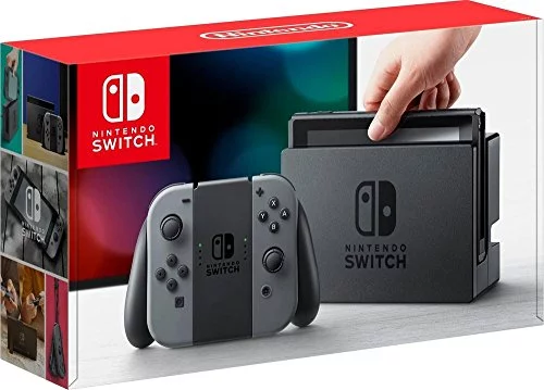 Nintendo Switch 6 items Bundle:Nintendo Switch 32GB Console Gray Joy-con,128GB Micro SD Card Nintendo Joy-Con (L/R) Wireless Controllers Neon Red,Mario Kart 8 Deluxe Mytrix HDMI Cable and Wall Charger