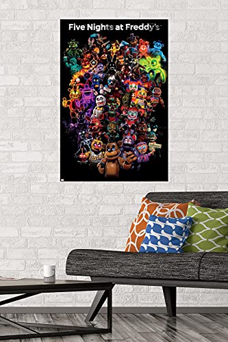 Trends International Five Nights at Freddy's: Special Delivery-Collage Wall Poster, 22.375