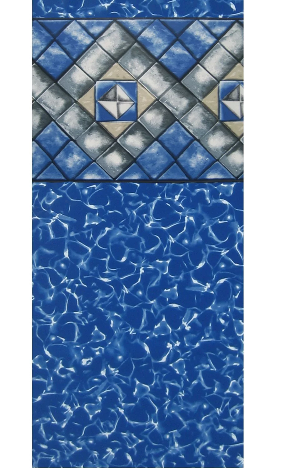 24-ft-by-52 Inch Round Manor Esther Williams Beaded Swimming Pool Liner 25 Gauge