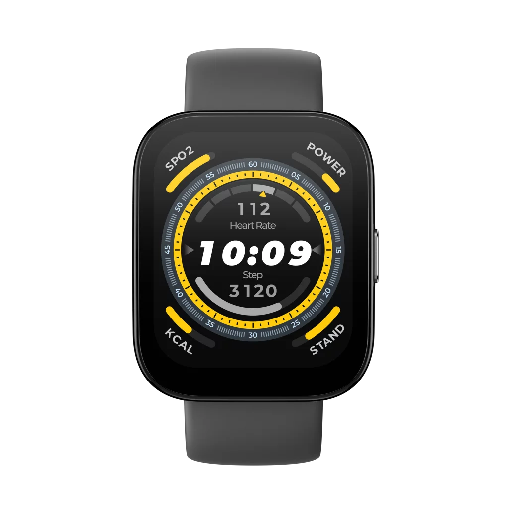 Amazfit Bip 5 Smart Watch with Ultra Large Screen & Bluetooth Calling – Soft Black