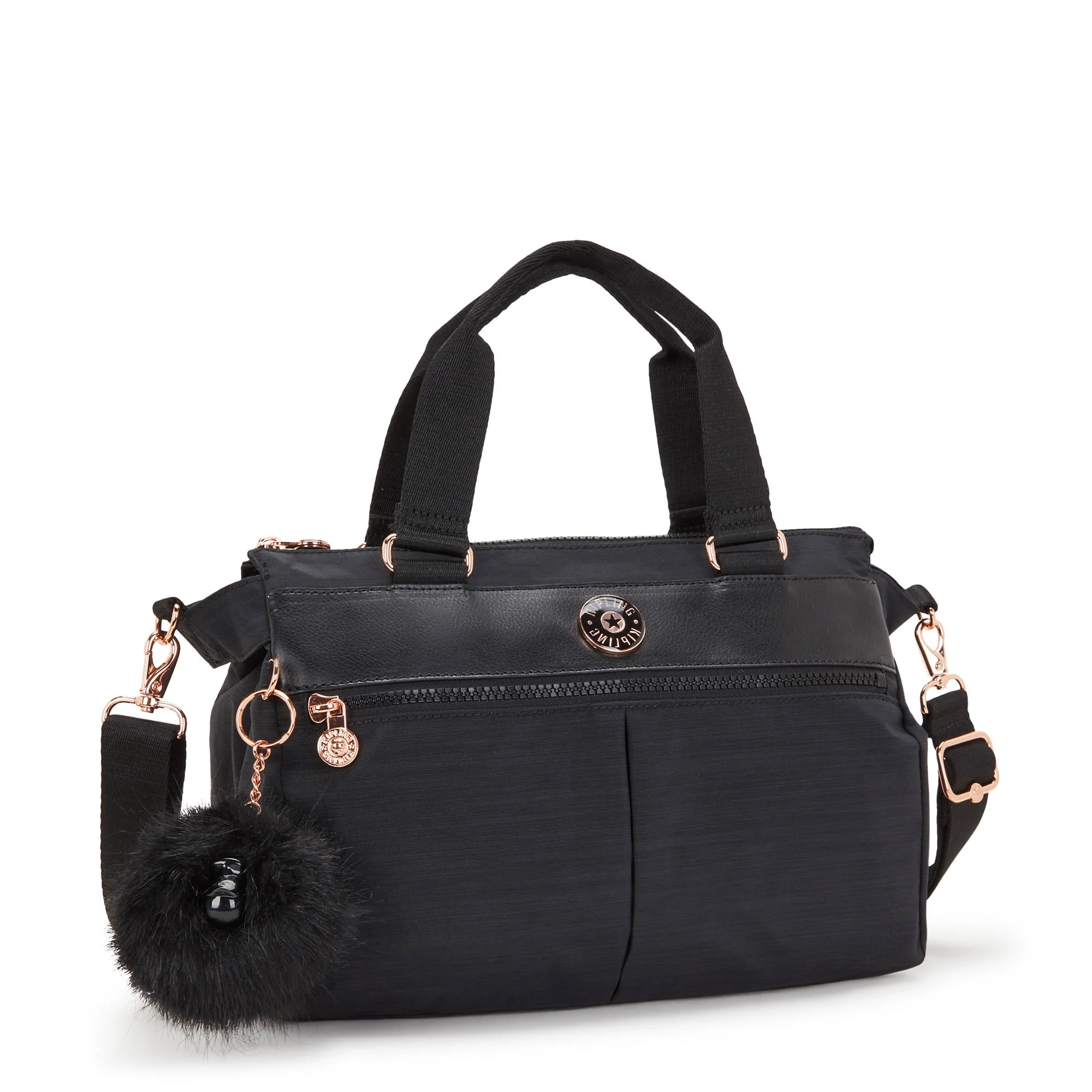 Kipling Marianna Handbag Black Dazz Wk