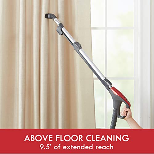 Kenmore Pet Friendly Lightweight Bagged Canister Vacuum Cleaner with Extended Telescoping Wand, HEPA, 2 Motors, Retractable Cord, and 4 Cleaning Tools, Blue