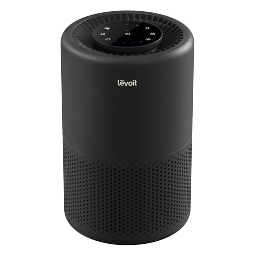 LEVOIT Air Purifier for Home Bedroom, Smart WiFi Alexa Control, Covers up to 916 Sq.Foot, 3 in 1 Filter for Allergies, Pollutants, Smoke, Dust, 24dB Quiet for Bedroom, Core 200S-P, White