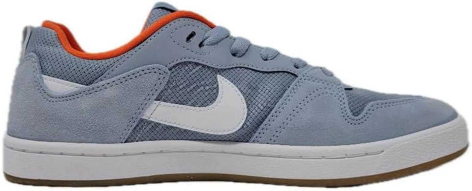 Nike SB Alleyoop CJ0882-400 Men's Gray White Low Top Casual Sneaker Shoes DMX78 (8.5)