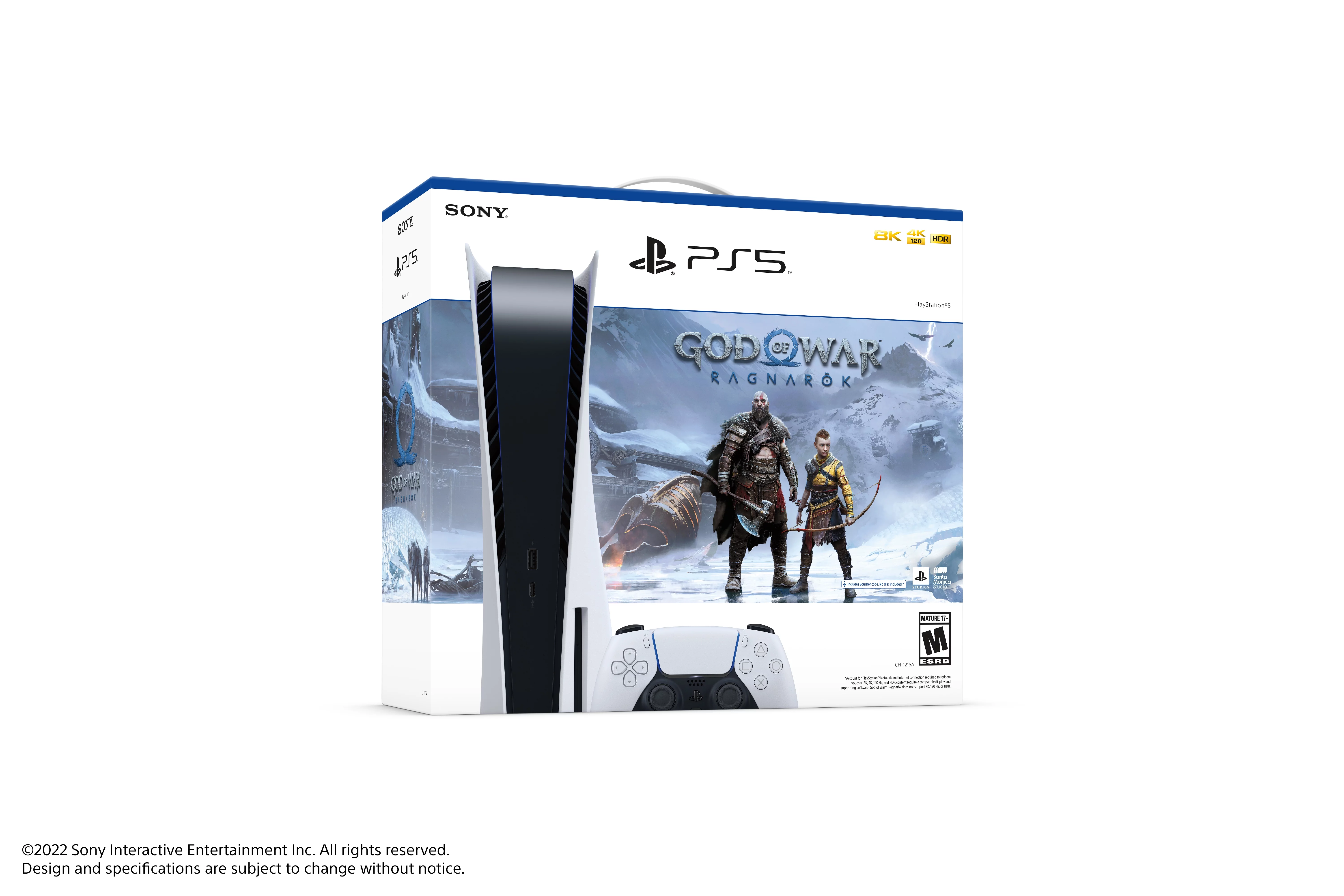 PlayStation 5 Console – God of War Ragnarok Bundle