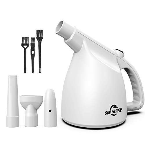 SIN SHINE - Compressed Air 3.0- Multi-Use Electric Air Duster for Cleaning Dust, Hairs, Crumbs, Scraps for Laptop, Computer, Replaces Compressed Air Cans & Canned Air (AD01-Black)