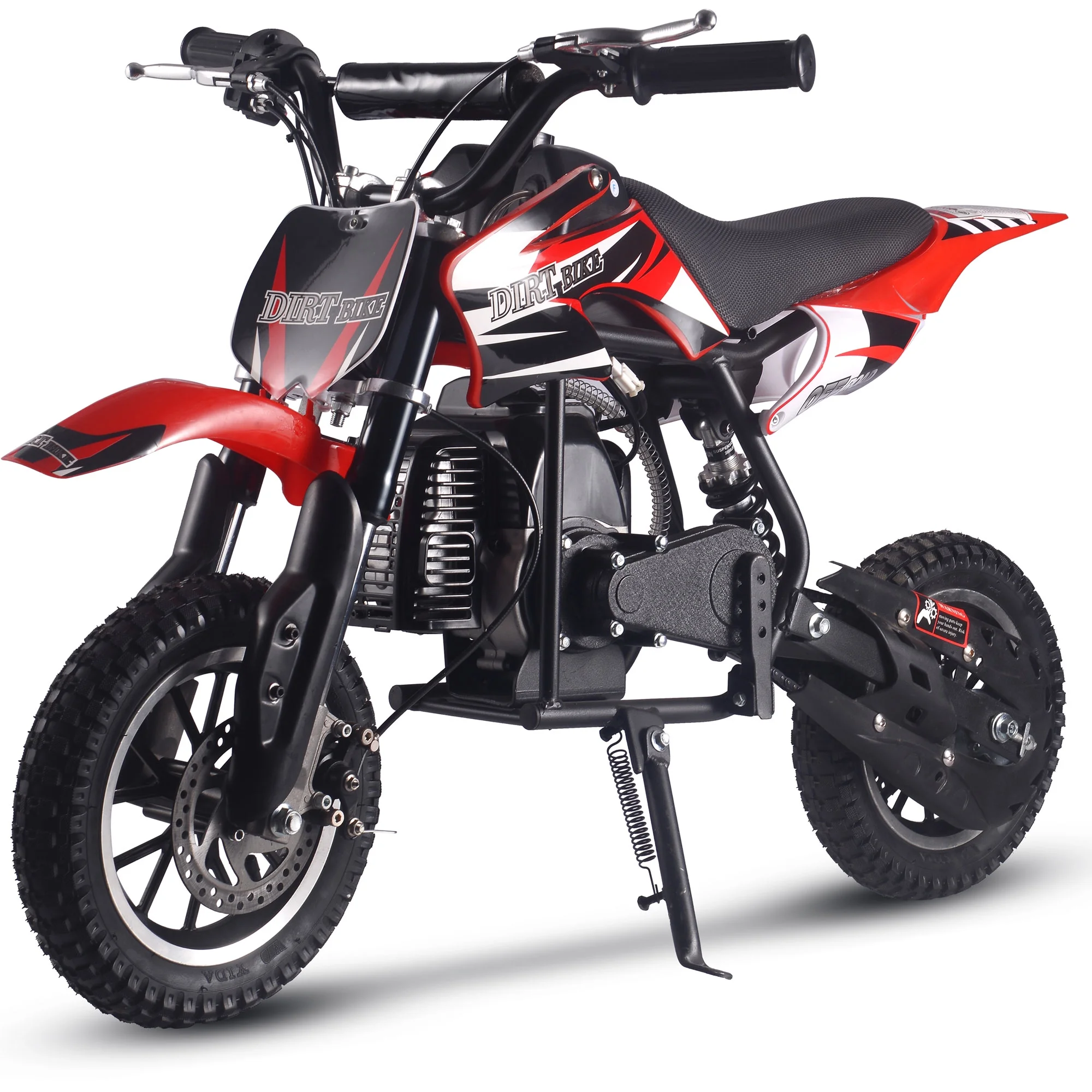 MotoTec DB-01 50cc 2-Stroke Kids Gas Dirt Bike Red