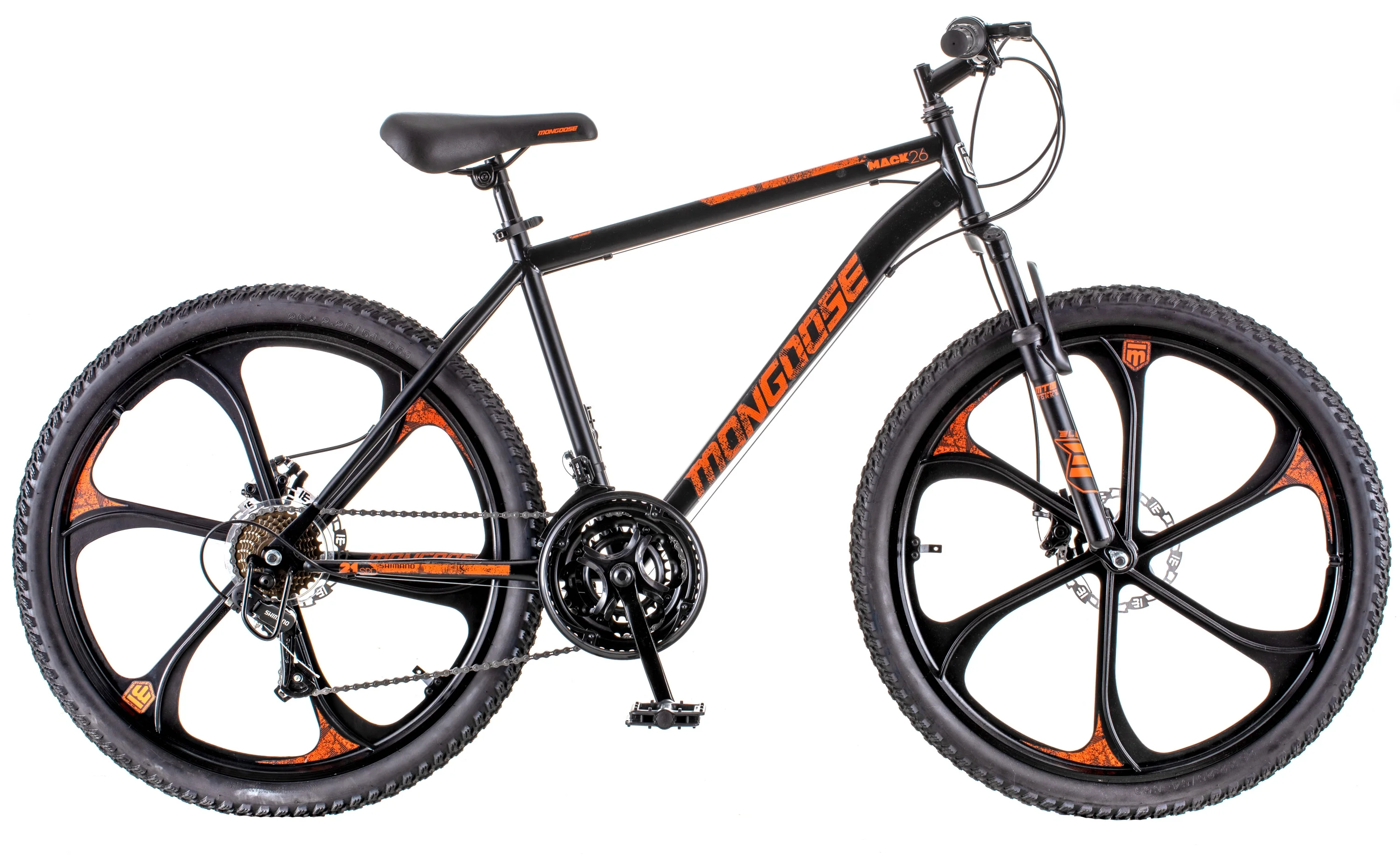 Mongoose Mack Mag Wheel Mountain Bike, 26