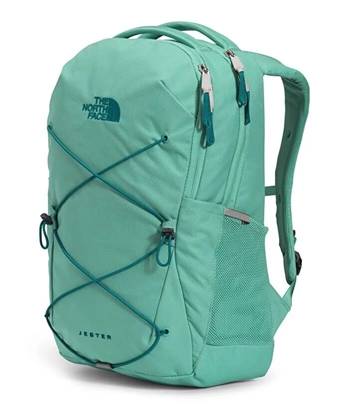 The North Face NF0A3VXG860OS Unisex Wasabi & Harbor Blue Backpack One Size RC195