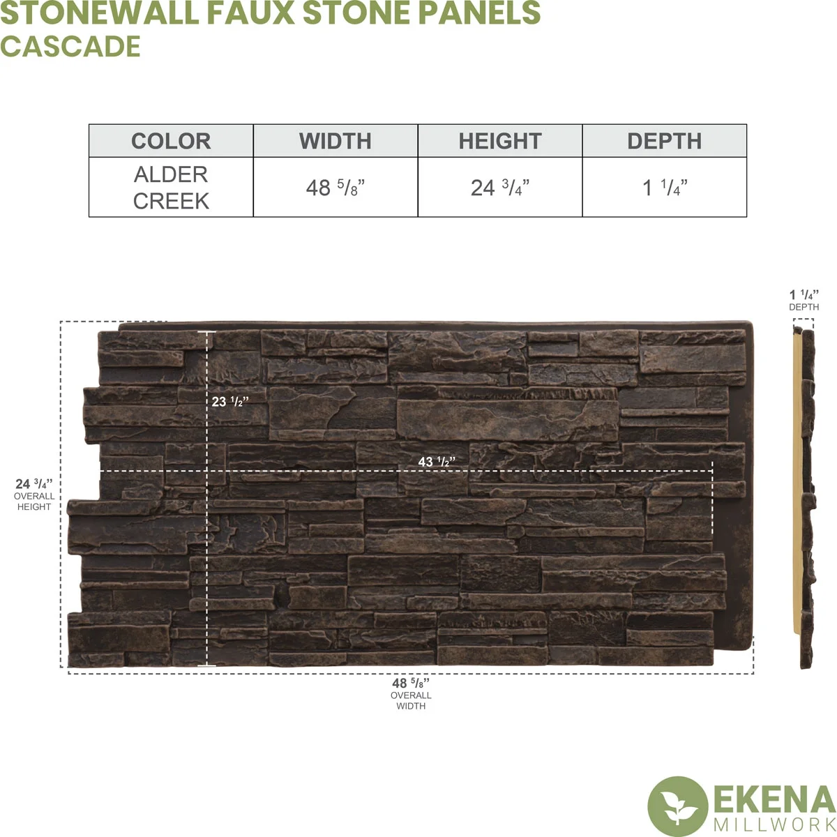 Ekena Millwork 48 5/8