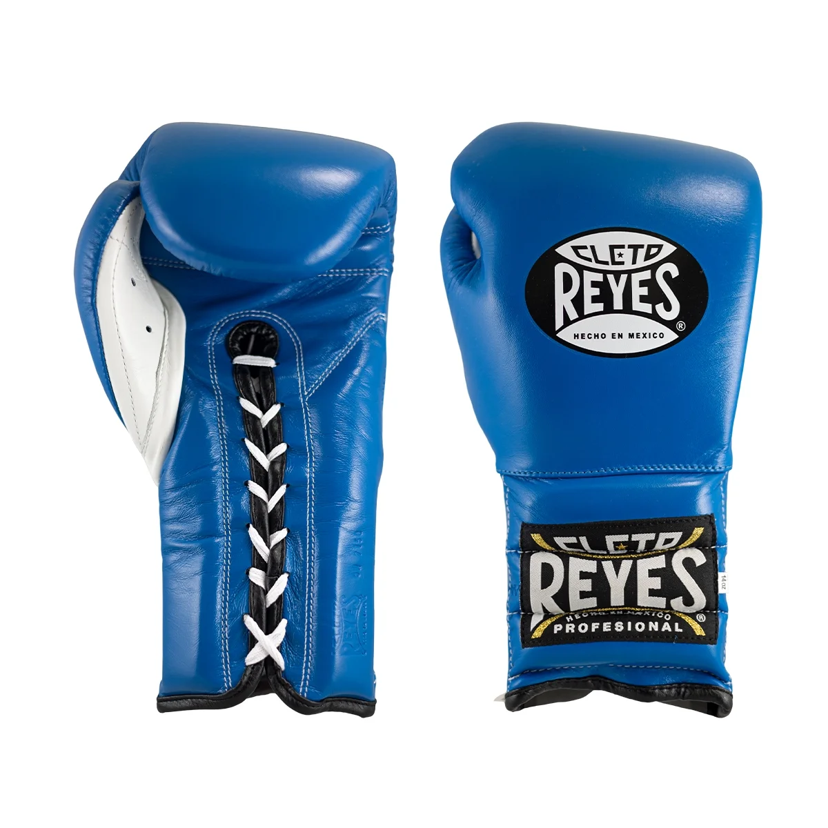 Cleto Reyes Training Gloves with Laces for Men and Women (16oz., Electric Blue)