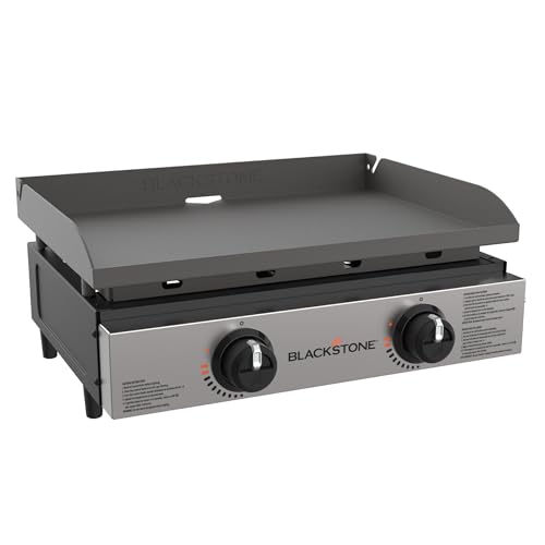 Blackstone Tabletop Griddle with Stainless Steel Faceplate, Powder Coated Steel
